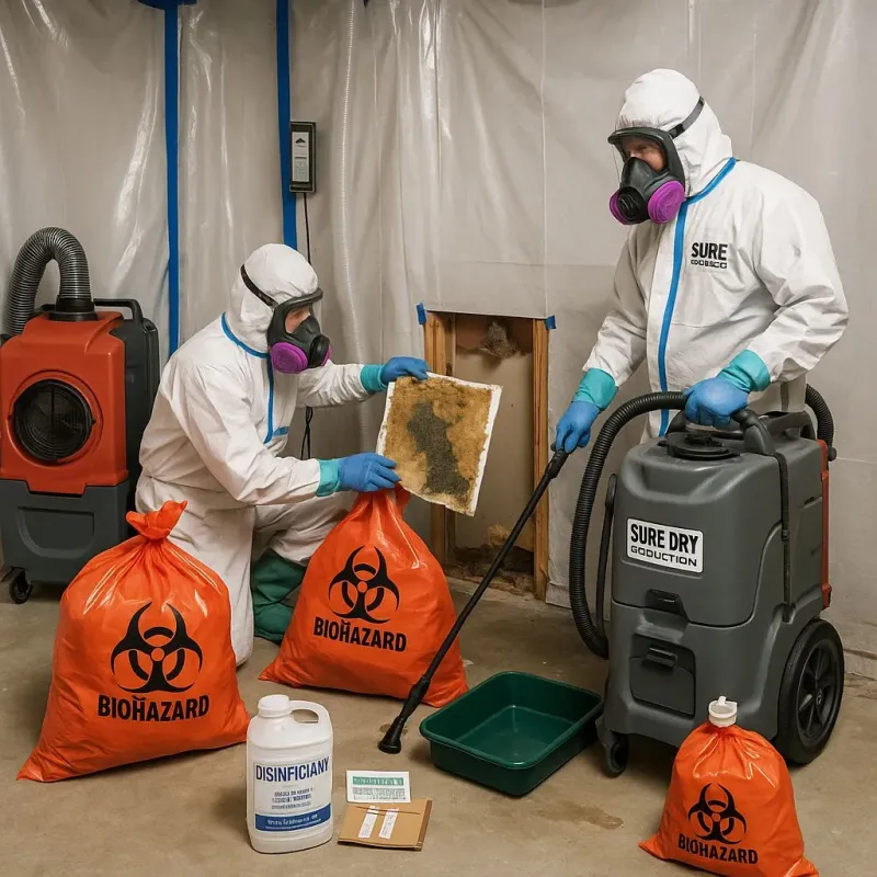 Contaminated Water Handling Protocols process in Arlington, OH