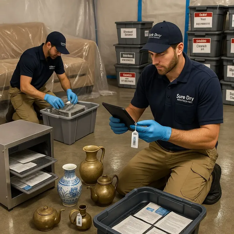 Content Protection and Restoration process in Arlington, OH