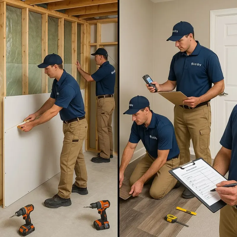 Repairs and Reconstruction process in Arlington, OH