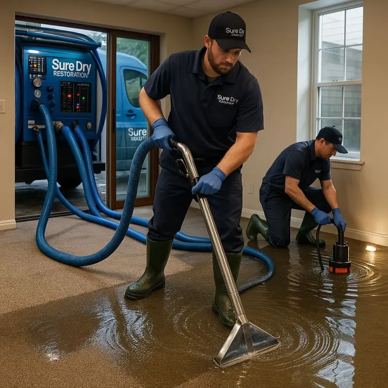 Water Extraction and Removal process in Arlington, OH